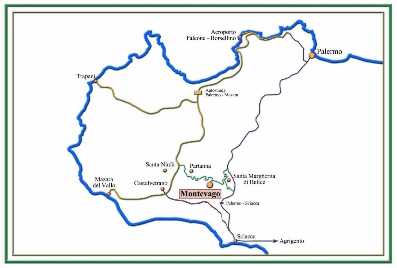 فندق Terme Acqua Pia Montevago المظهر الخارجي الصورة